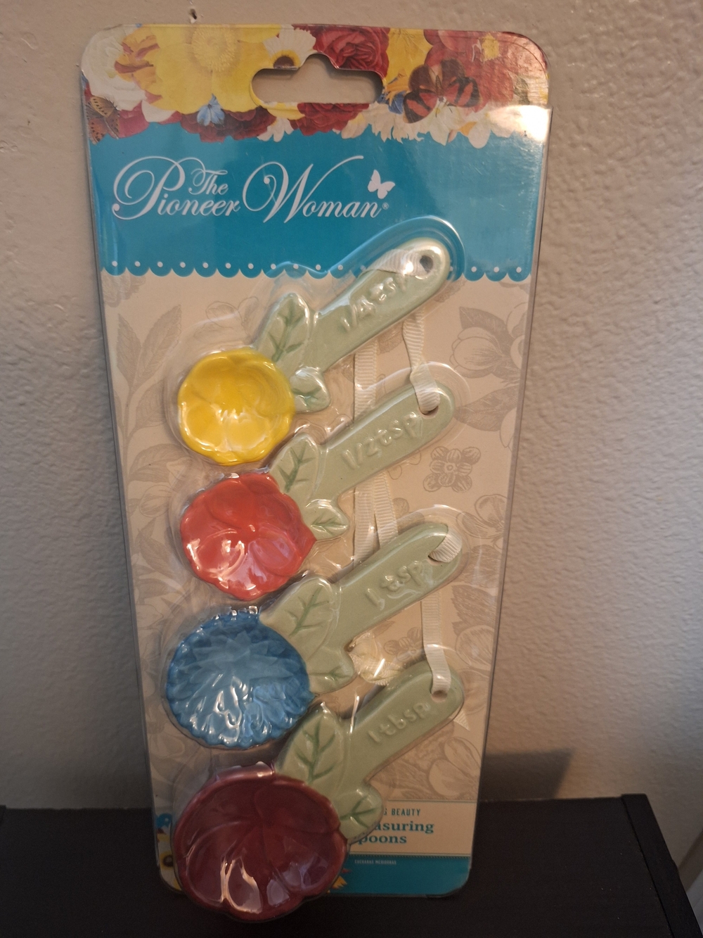 The Pioneer Woman Floral Ceramic Measuring Spoons - Multi